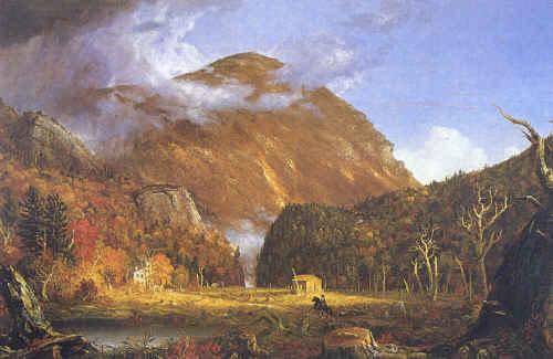 Thomas Cole Notch of White Mountins France oil painting art